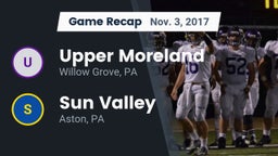 Recap: Upper Moreland  vs. Sun Valley  2017