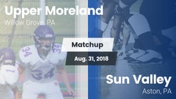 Matchup: Upper Moreland vs. Sun Valley  2018