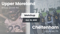 Matchup: Upper Moreland vs. Cheltenham  2018