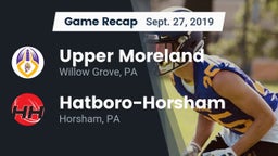 Recap: Upper Moreland  vs. Hatboro-Horsham  2019