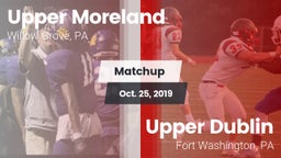 Matchup: Upper Moreland vs. Upper Dublin  2019