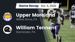 Recap: Upper Moreland  vs. William Tennent  2020