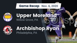 Recap: Upper Moreland  vs. Archbishop Ryan  2020