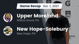 Recap: Upper Moreland  vs. New Hope-Solebury  2021