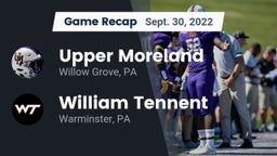 Recap: Upper Moreland  vs. William Tennent  2022