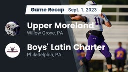 Recap: Upper Moreland  vs. Boys' Latin Charter  2023