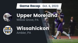 Recap: Upper Moreland  vs. Wissahickon  2023