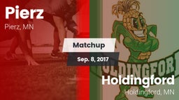Matchup: Pierz vs. Holdingford  2017