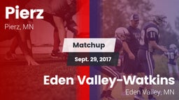 Matchup: Pierz vs. Eden Valley-Watkins  2017