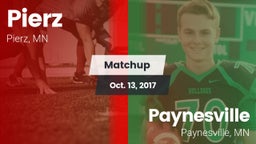 Matchup: Pierz vs. Paynesville  2017