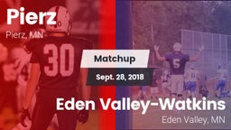 Matchup: Pierz vs. Eden Valley-Watkins  2018