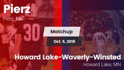 Matchup: Pierz vs. Howard Lake-Waverly-Winsted  2018