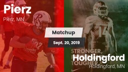 Matchup: Pierz vs. Holdingford  2019