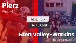 Matchup: Pierz vs. Eden Valley-Watkins  2019
