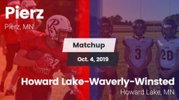 Matchup: Pierz vs. Howard Lake-Waverly-Winsted  2019