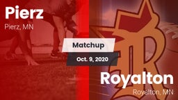 Matchup: Pierz vs. Royalton  2020