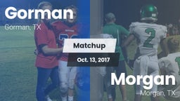 Matchup: Gorman vs. Morgan  2017