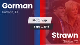 Matchup: Gorman vs. Strawn  2018