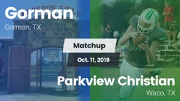 Matchup: Gorman vs. Parkview Christian  2019