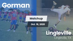Matchup: Gorman vs. Lingleville  2020