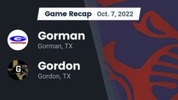 Recap: Gorman  vs. Gordon  2022