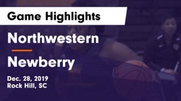 Northwestern  vs Newberry  Game Highlights - Dec. 28, 2019