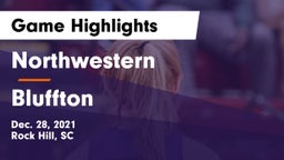 Northwestern  vs Bluffton  Game Highlights - Dec. 28, 2021