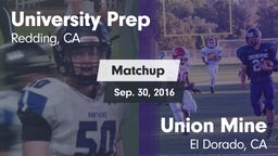 Matchup: University Prep vs. Union Mine  2016