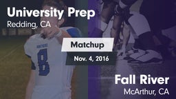 Matchup: University Prep vs. Fall River  2016