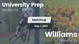 Matchup: University Prep vs. Williams  2017