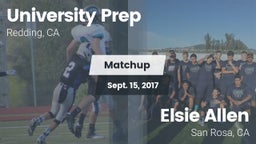 Matchup: University Prep vs. Elsie Allen  2017