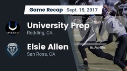 Recap: University Prep  vs. Elsie Allen  2017
