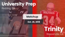 Matchup: University Prep vs. Trinity  2018