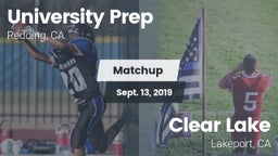 Matchup: University Prep vs. Clear Lake  2019