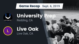 Recap: University Prep  vs. Live Oak  2019