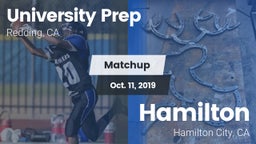 Matchup: University Prep vs. Hamilton  2019