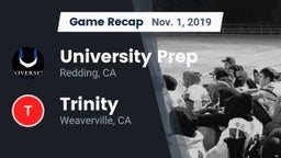 Recap: University Prep  vs. Trinity  2019