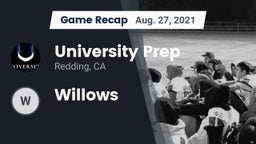 Recap: University Prep  vs. Willows  2021