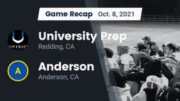 Recap: University Prep  vs. Anderson  2021