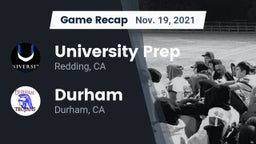 Recap: University Prep  vs. Durham  2021