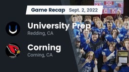 Recap: University Prep  vs. Corning  2022