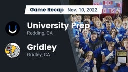 Recap: University Prep  vs. Gridley  2022