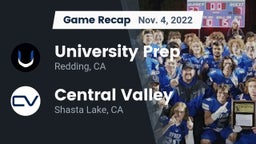 Recap: University Prep  vs. Central Valley  2022