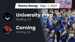 Recap: University Prep  vs. Corning  2023