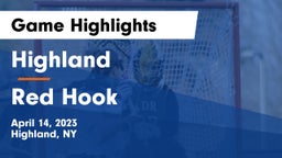 Highland  vs Red Hook  Game Highlights - April 14, 2023