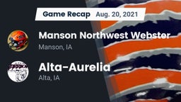 Recap: Manson Northwest Webster  vs. Alta-Aurelia  2021