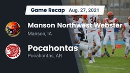 Recap: Manson Northwest Webster  vs. Pocahontas  2021