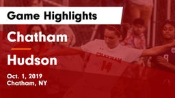 Chatham  vs Hudson  Game Highlights - Oct. 1, 2019