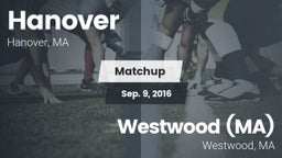 Matchup: Hanover vs. Westwood (MA)  2016