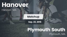 Matchup: Hanover vs. Plymouth South  2016